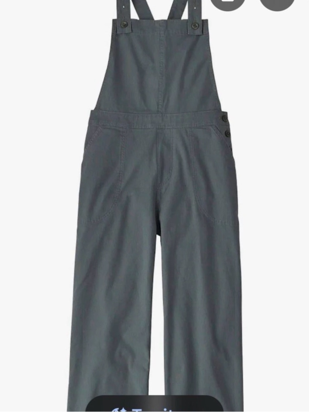 Patagonia Green Women's Utility Overalls Jumpsuit